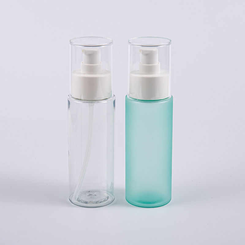 Kerek 100 ml-es Frost PET arcfesték flakonok