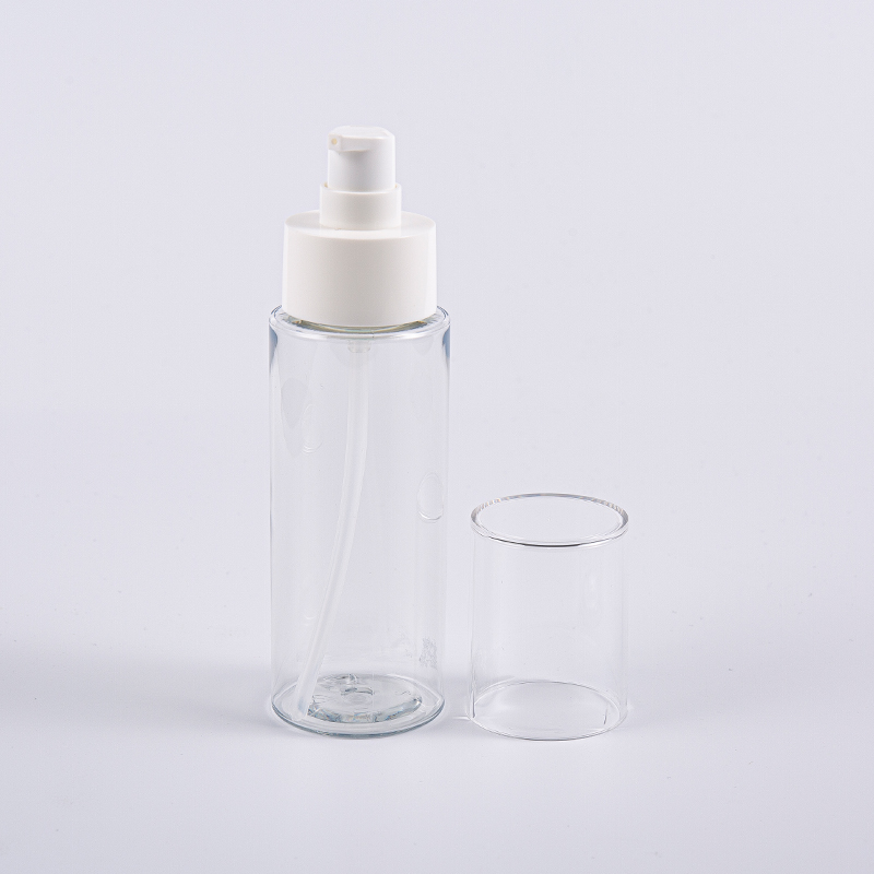 Kerek 100 ml-es Frost PET arcfesték flakonok