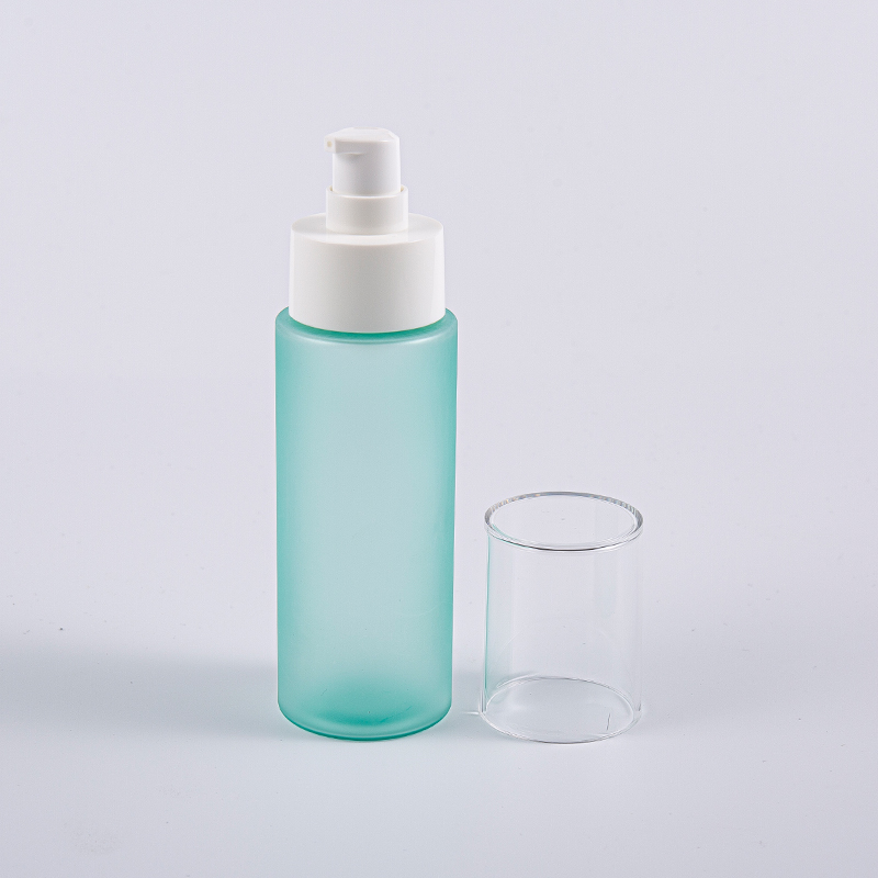 Kerek 100 ml-es Frost PET arcfesték flakonok