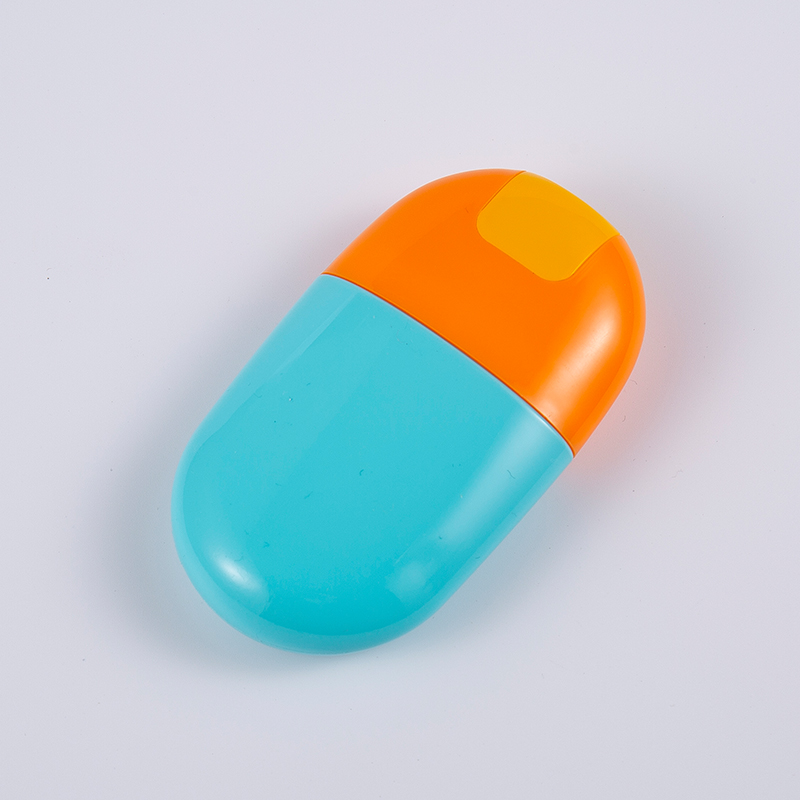 Solid Blue színű 30ml 50ml EVOH többrétegű fényvédő palack csavaros kupakkal