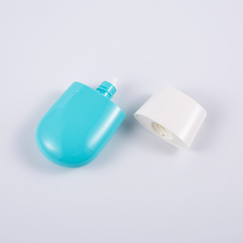 Eco-Friendly Travel Essential 30 ml-es és 50 ml-es prémium kék PE fényvédő palack Eco-Friendly Travel Essential 30 ml-es és 50 ml-es prémium kék PE fényvédő palack