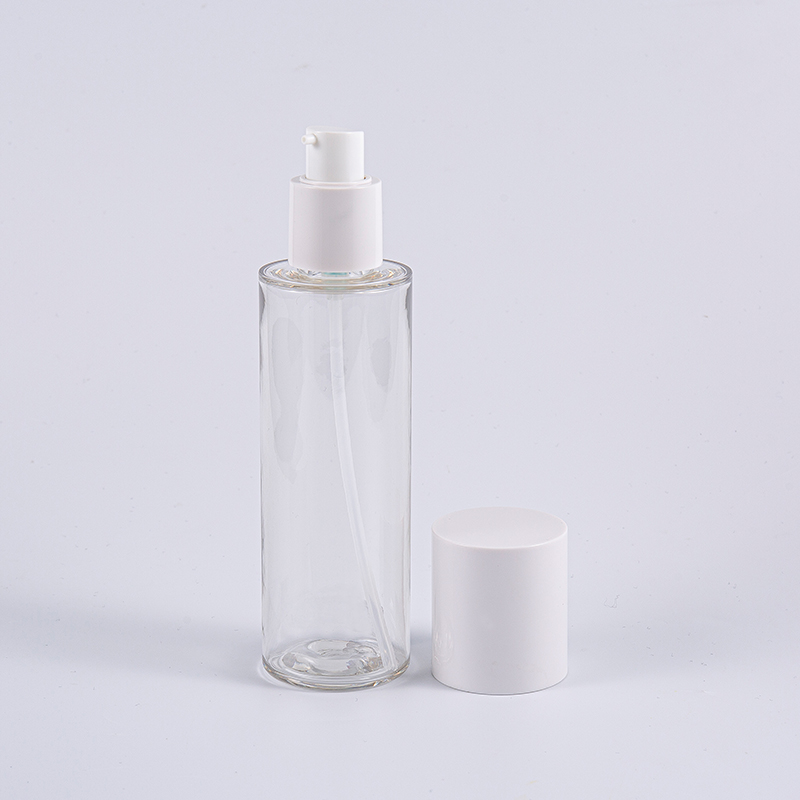 testápoló 130 ml-es 170 ml-es 200 ml-es kerek alakú Petg lotion pumpás flakon