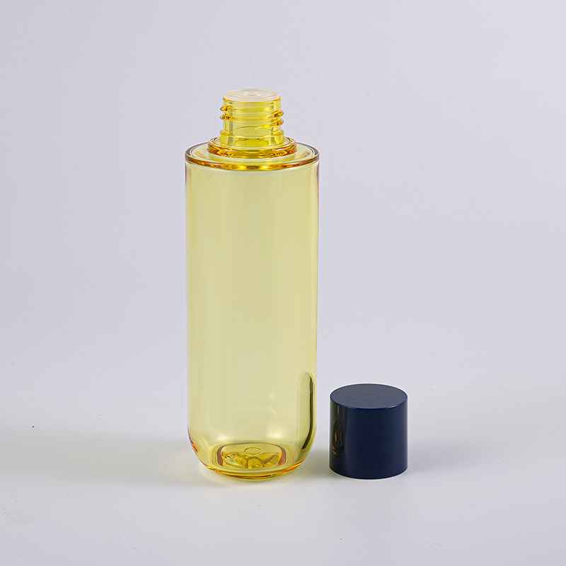 Kiváló minőségű 180 ml-es kerek lotionpalack kerek csavaros kupakkal és kis betétekkel