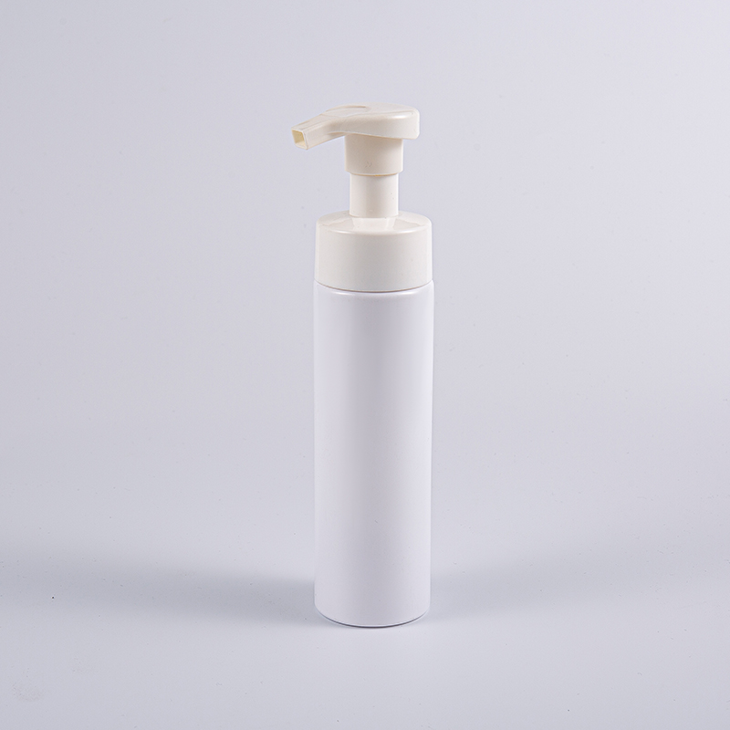 Hordozható tartály, 200 ml-es kerek tisztítóhabos pumpás flakon