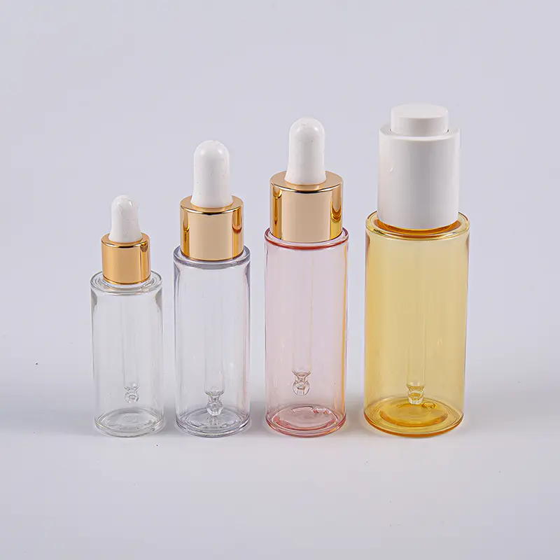 Utazáshoz használható 10 ml-es 20 ml-es 30 ml-es 50 ml-es vékony PETG lotionpalack pumpával