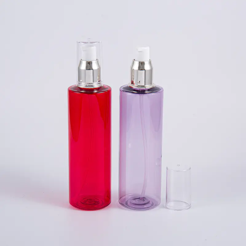 Kerek 200 ml-es PET arcfesték flakonok