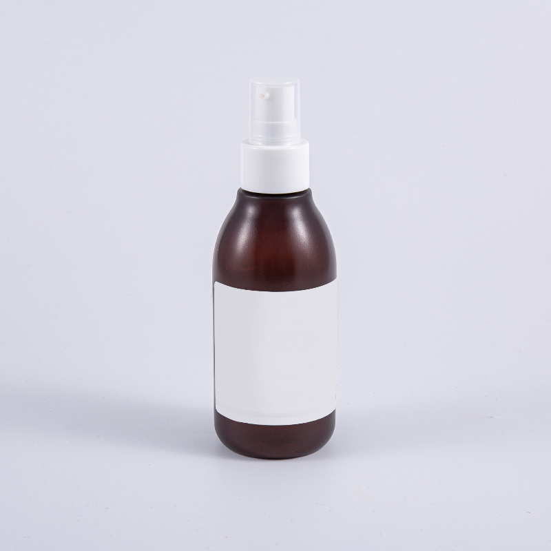 PP műanyag 160 ml-es többrétegű matt matt lotionpalack pumpás adagolóval